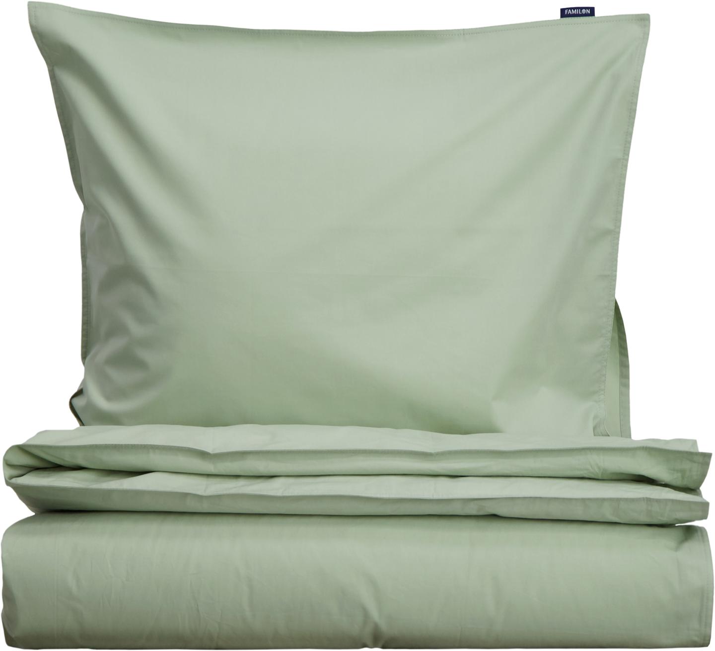 Tekikotikomplekt Familon Percale salveiroheline 150x210/55x65