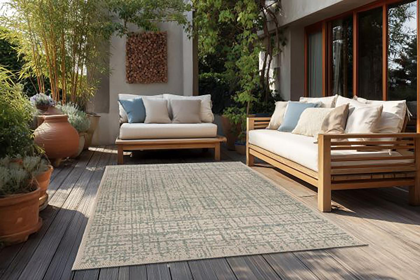 Vaip Lalee Fiesta 160x230 cm, ookean 603