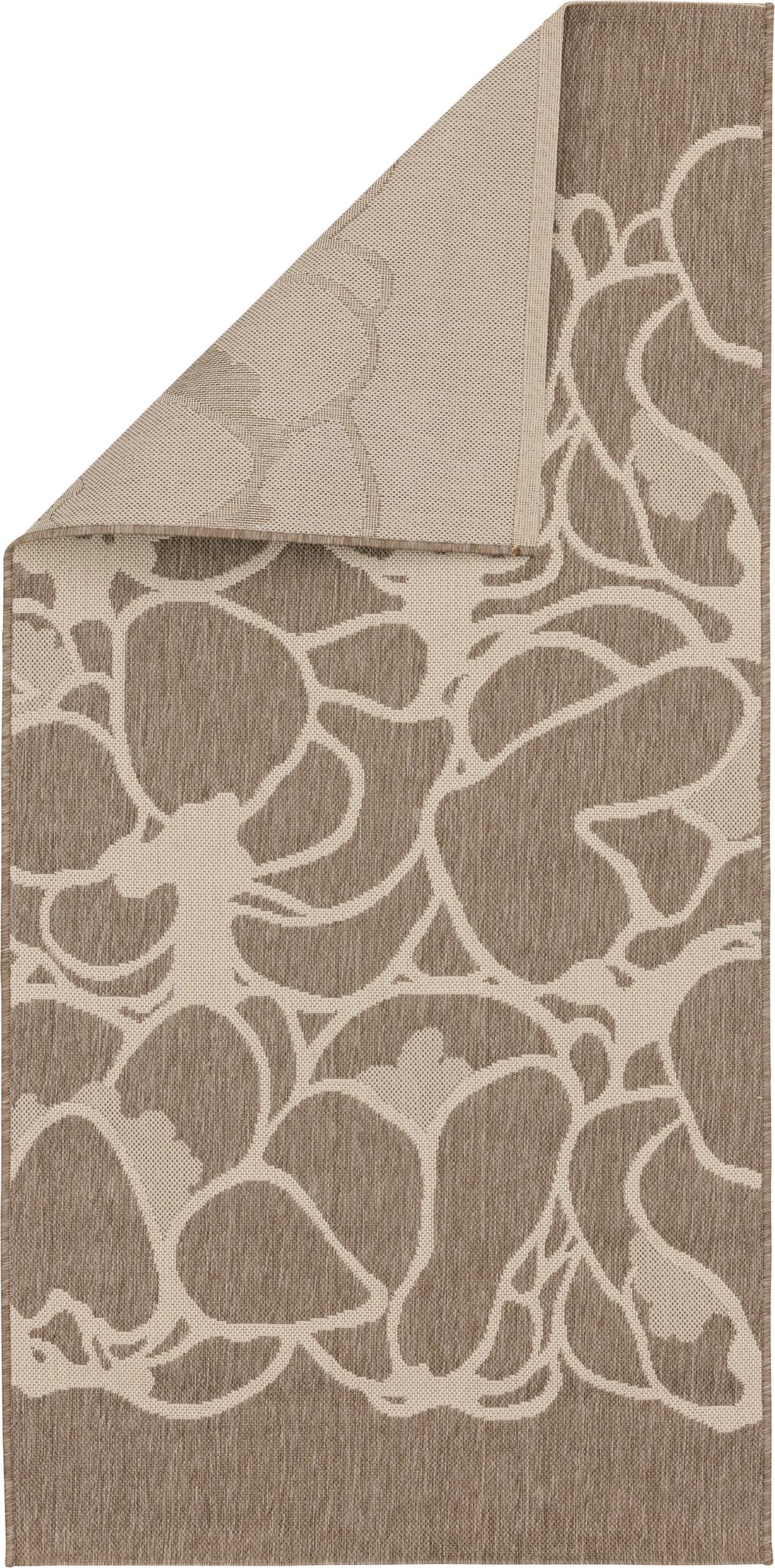 Vaip Vallila Makeba Flat 100x300 cm, beež/valge (nii sise- kui välitingimustes)