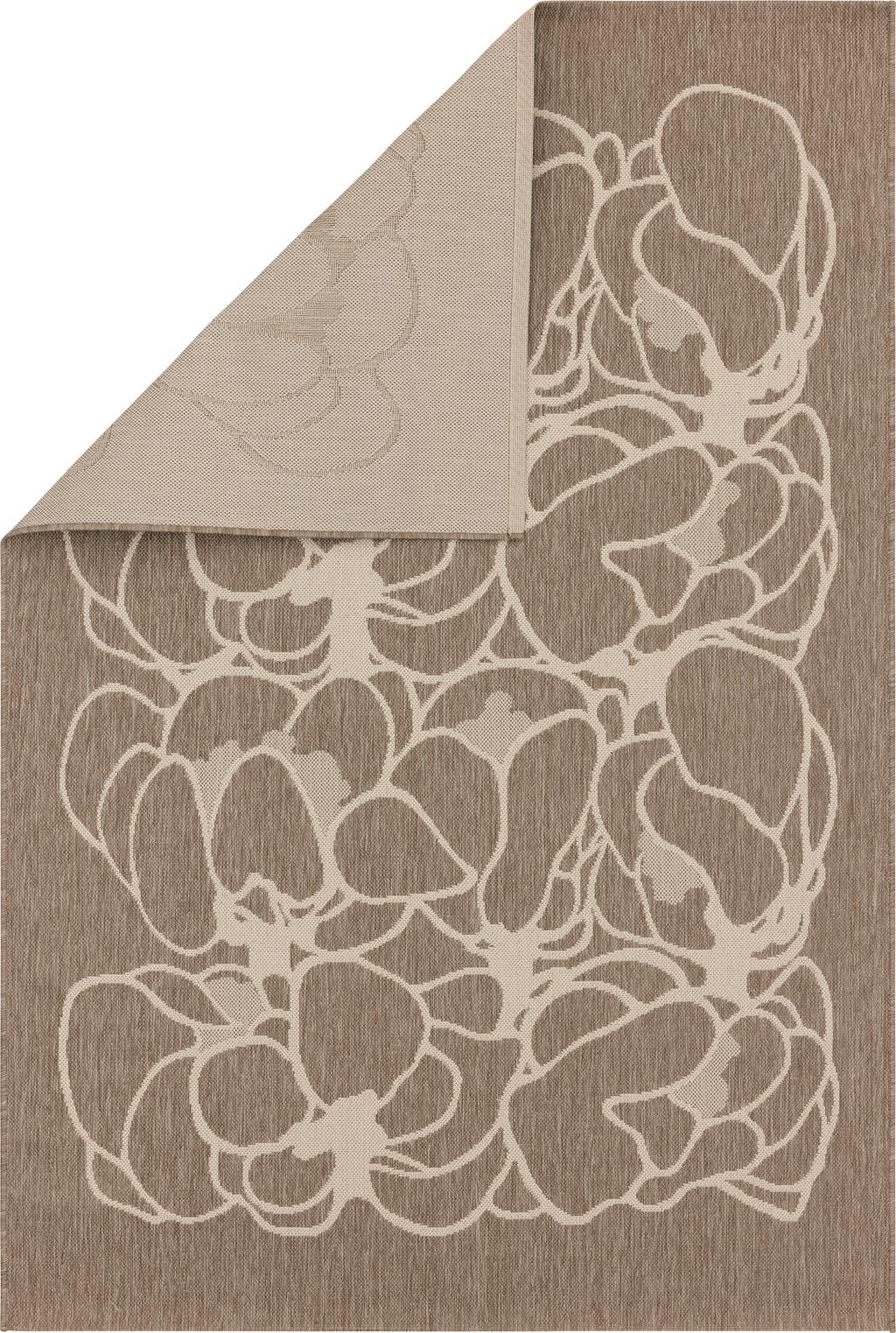 Vaip Vallila Makeba Flat 160x230 cm, beež/valge (nii sise- kui välitingimustes)
