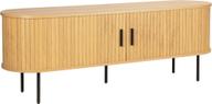 Pisipilt: TV-alus Pihla 150 x 40 x 55 cm, tammevärvi melamiin / mustad jalad