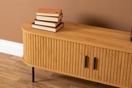 Pisipilt: TV-alus Pihla 150 x 40 x 55 cm, tammevärvi melamiin / mustad jalad