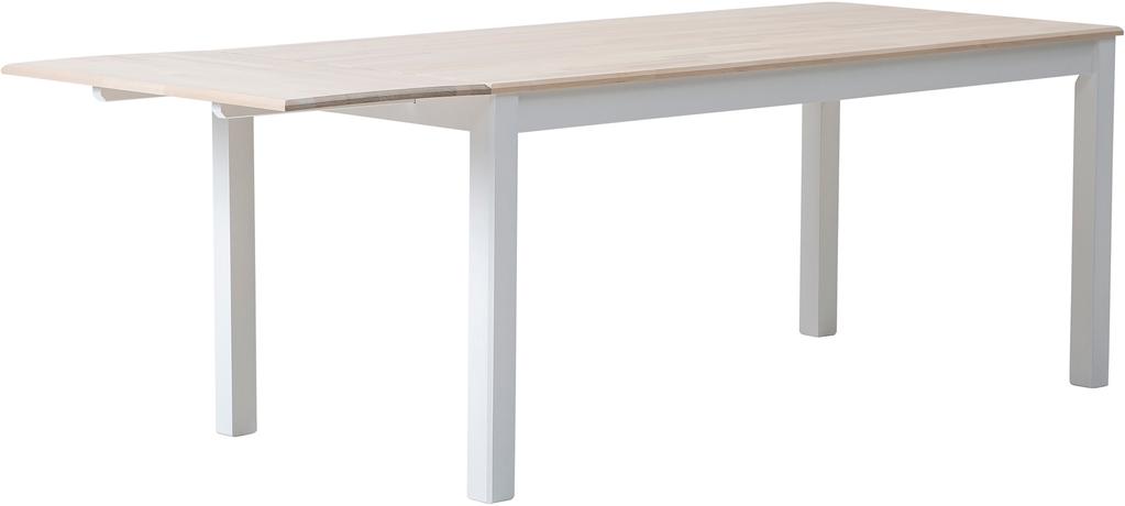 Söögilaud Hovi 170 cm, valge / valgeks lakitud kask