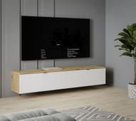 Pisipilt: TV-alus Kiira suur, tamm/valge