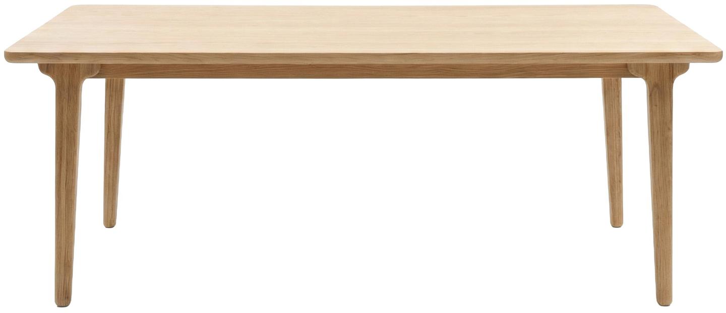 Söögilaud Bacoli 95 x 200 cm, naturaalne tamm (spoon)