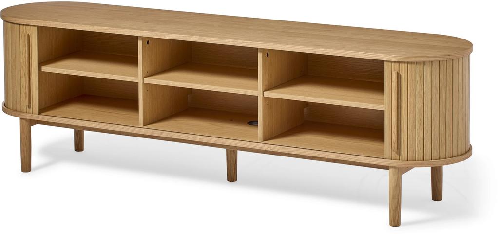 TV-alus Meta 180 cm, naturaalne tamm (spoon)