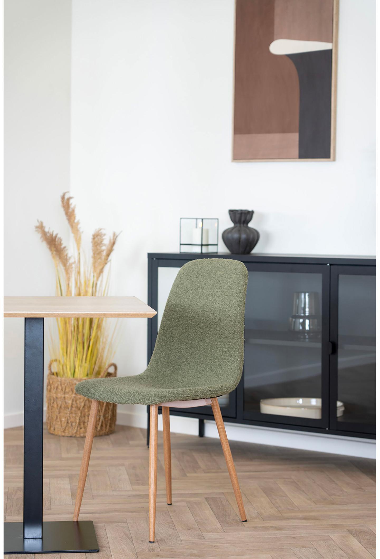 Söögitool House Nordic Stockholm roheline boucle
