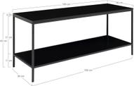 Pisipilt: TV-alus House Nordic Vita 100 x 36 x 45 cm, must