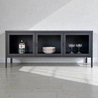Pisipilt: TV-alus House Nordic Brisbane 130 x 40 x 55 cm, must
