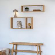 Pisipilt: Seinariiul House Nordic Ember 70 x 15 x 19.5 cm, naturaalne