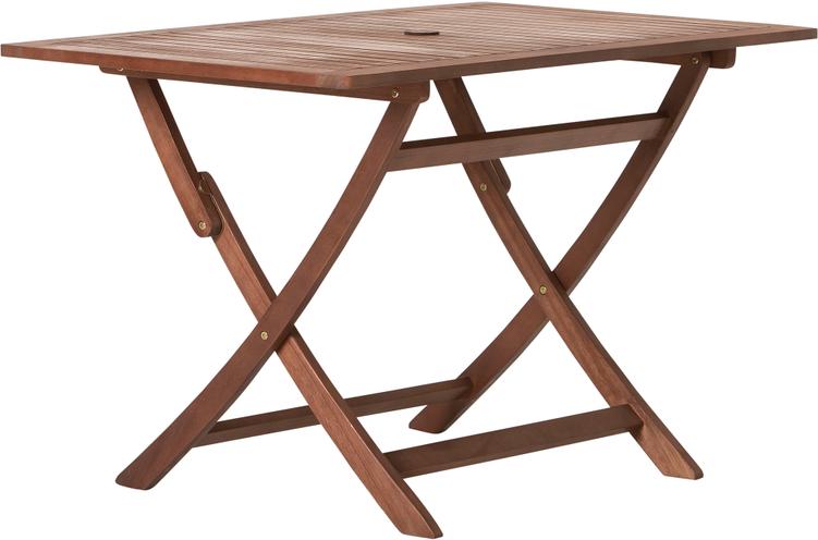 Söögilaud Classic kokkupandav, 120 x 75, õlitatud eukalüpt