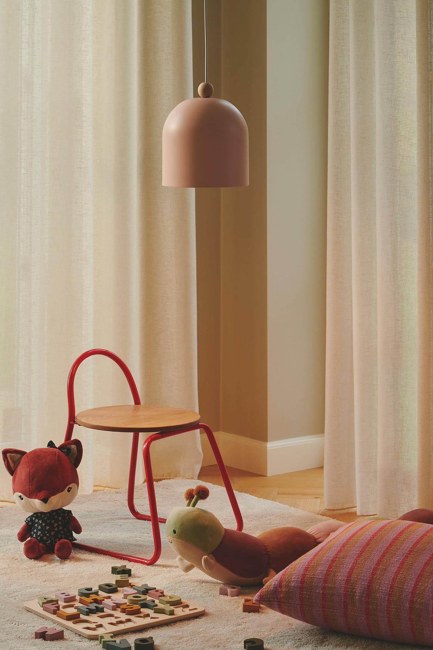 Ripplamp Nordlux Gaston roosa