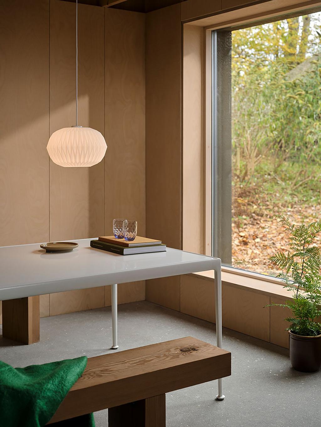 Ripplamp Nordlux Aviana opaalvalge