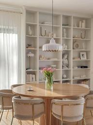 Pisipilt: Ripplamp PR Home Wells 43 cm, valge/kuldne