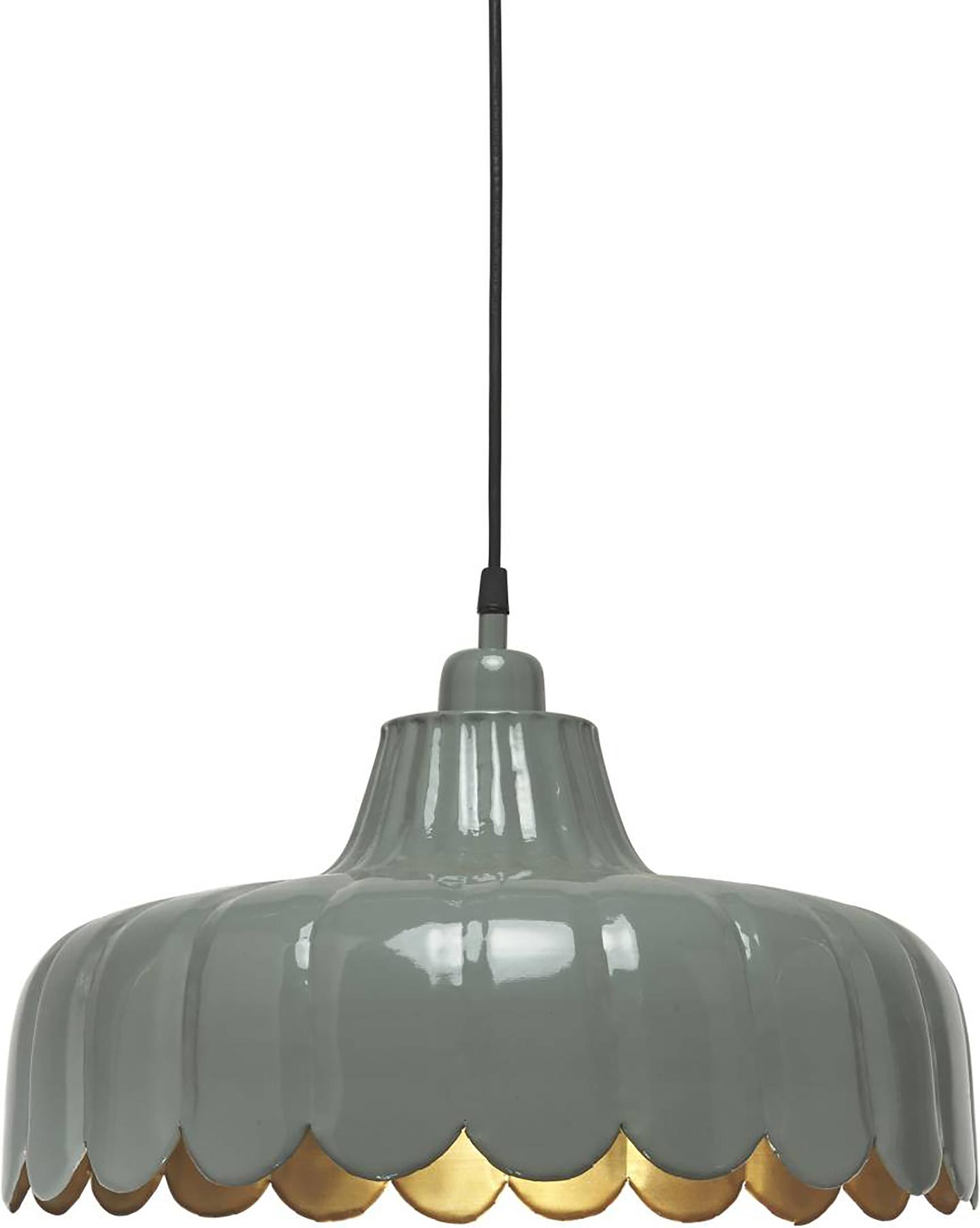 Ripplamp PR Home Wells 43 cm, roheline/kuldne