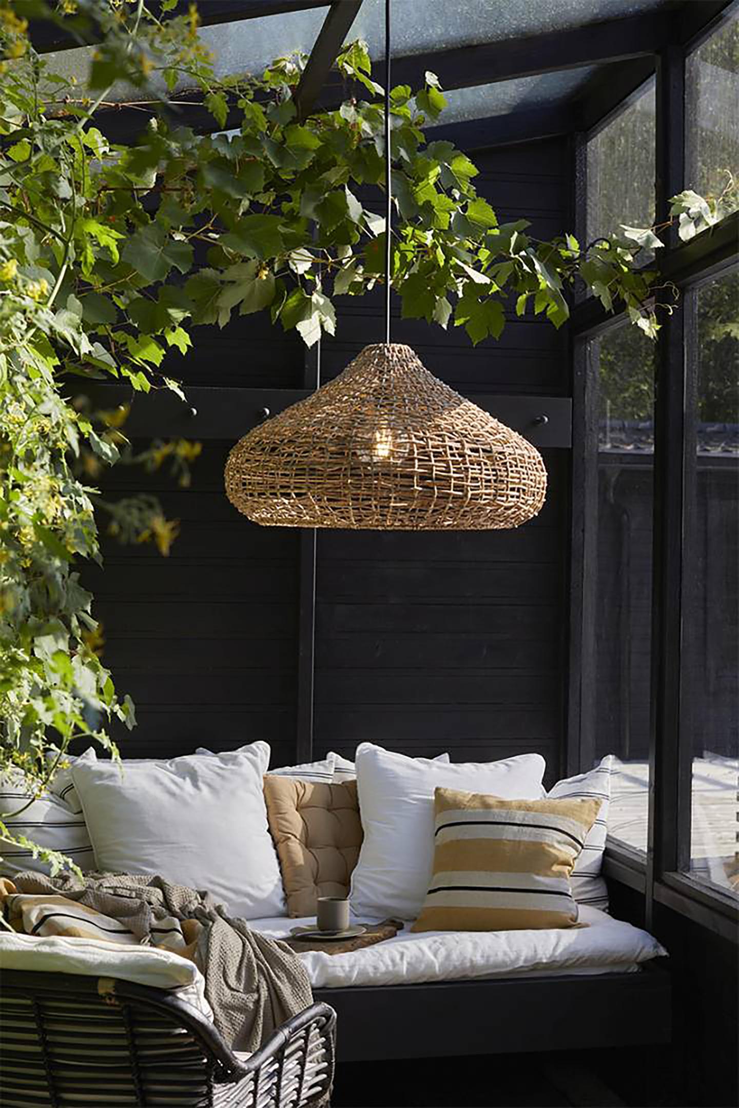 Ripplamp PR Home Mira beež 70 cm