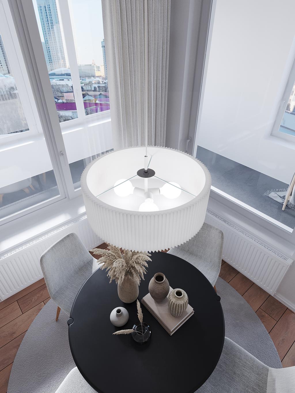 Ripplamp Livio valge