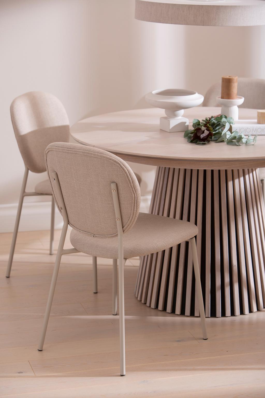Söögilauakomplekt Metz & Saga ümmargune, 120 cm, neljale
