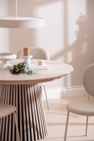 Pisipilt: Söögilauakomplekt Metz & Saga ümmargune, 120 cm, neljale