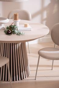 Pisipilt: Söögilauakomplekt Metz & Saga ümmargune, 120 cm, neljale