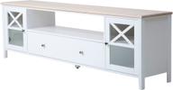 Pisipilt: TV-alus Hovi 180 cm, valge/valgeks lakitud kask