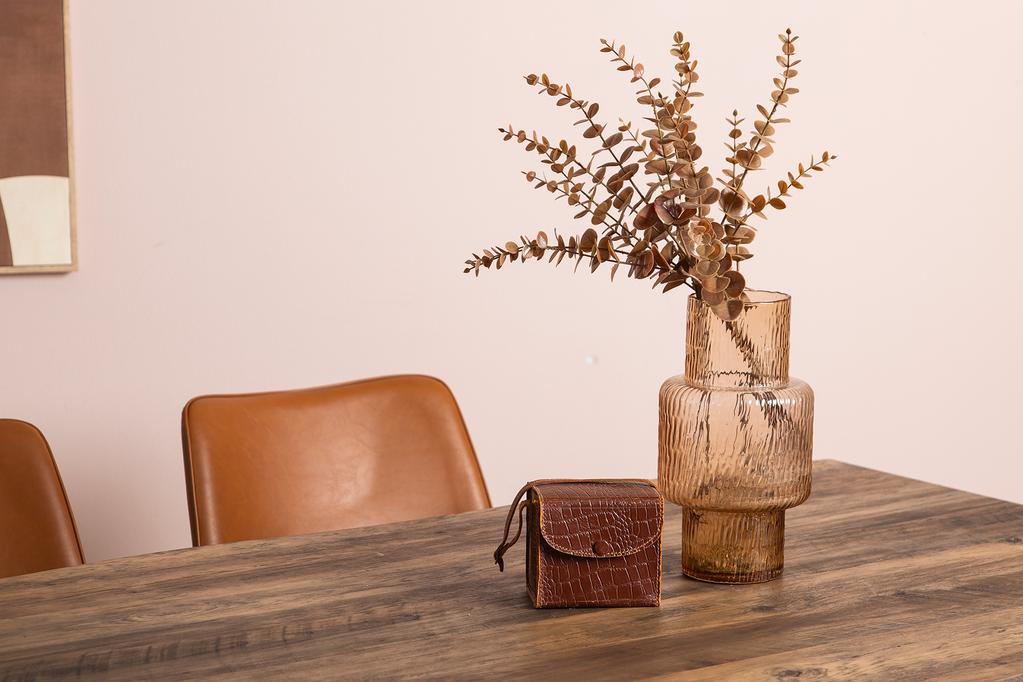Söögilauakomplekt Napoli & Chic 160 x 90 cm neljale, tamm/must, pruunid toolid