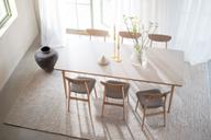 Fairmount söögilaud 220x95, beež HPL/whitewash tamm