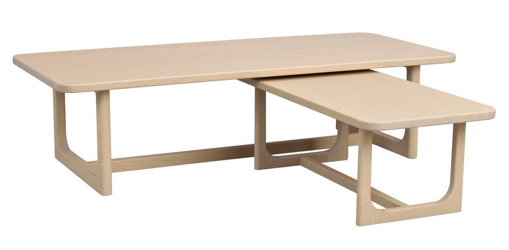 Driscoll diivanilaud, 160x70, whitewash tamm