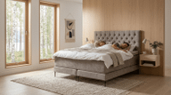 Pisipilt: Kontinentaalvoodi Dual 180x200 cm, sis. kattem. + Windsor peats