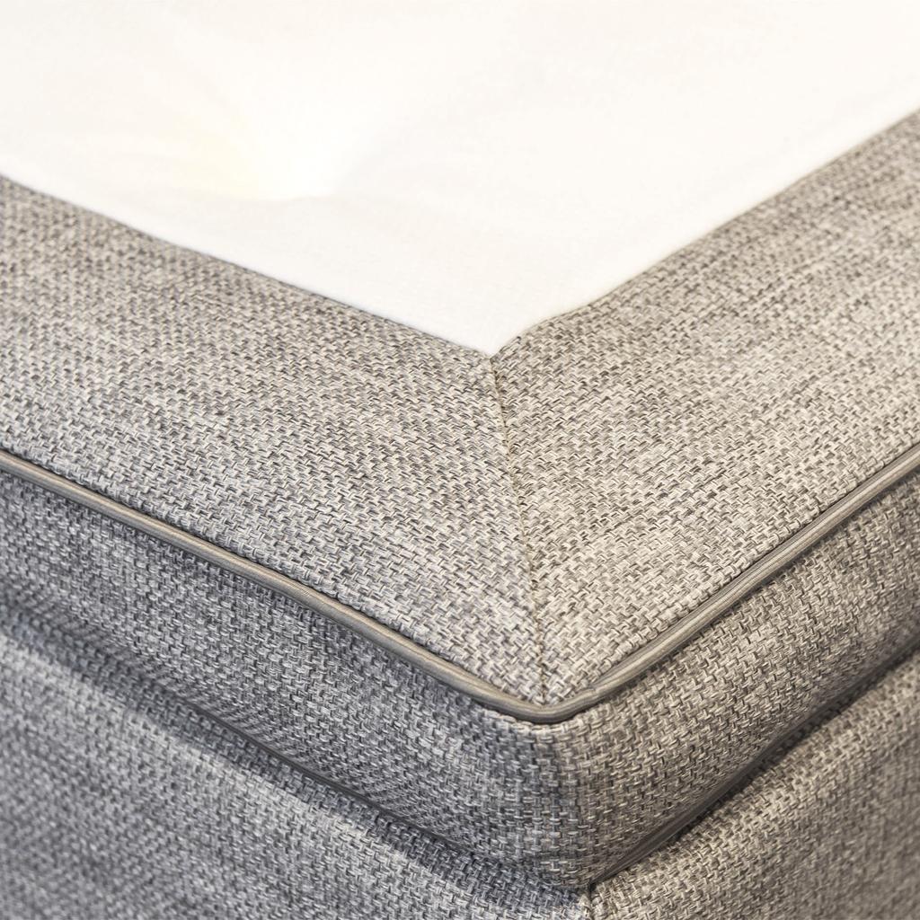 Wellington kontinentaalvoodi, 160x200 cm (sis. kattem. peats + jald), hall