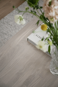 Pisipilt: Brooklyn diivanilaud 130x75 whitewash tamm