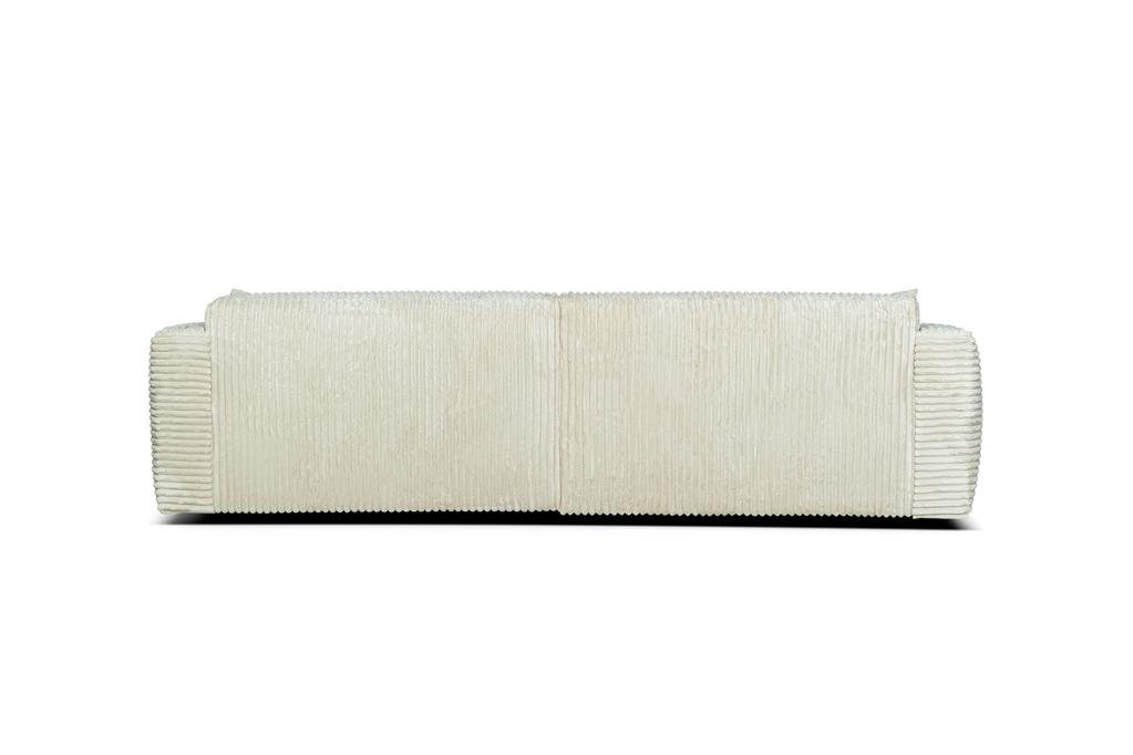 Nurgadiivan Ronda 3-kohaline maxi, vasak, Fluffy 5601 valge
