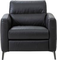 Pisipilt: Carino tugitool, must nahk