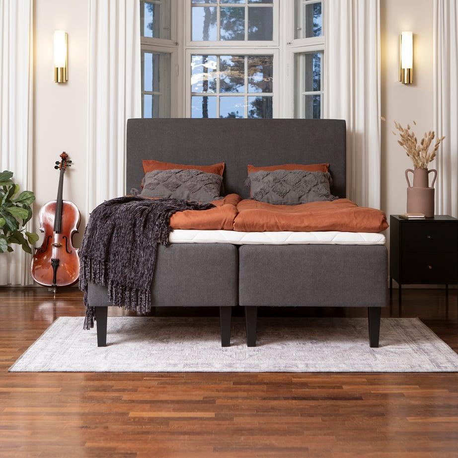 Moon Gold kušetikomplekt, 180x200 cm, pocket + Moon Gold Luxus kattem. + Moon Silver peats