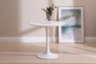 Pisipilt: Apollo söögilaud 80 cm ümar, valge mdf