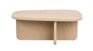 Billings diivanilaud, 89x59, whitewash tamm