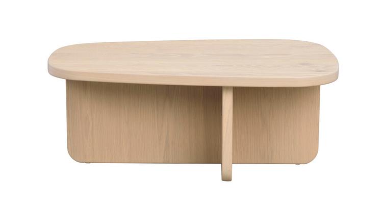 Billings diivanilaud, 89x59, whitewash tamm