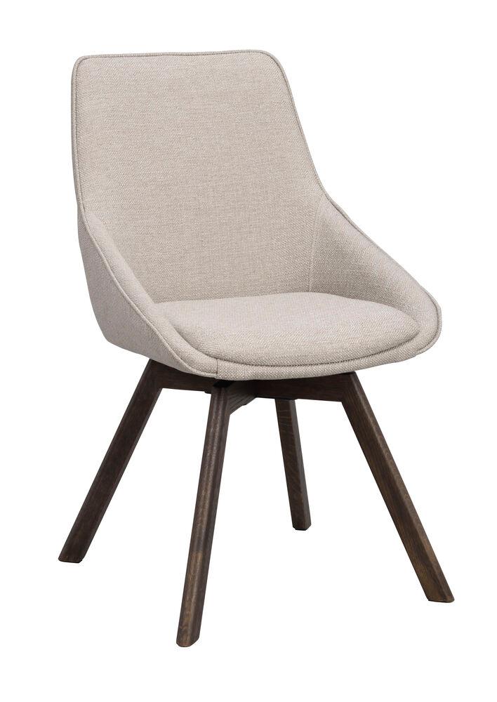 Alison tool beež tekstiil/pruun tammejalg pöörlev