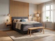 Pisipilt: Bliss pesukastiga jenkkivoodi 160 x 200 cm