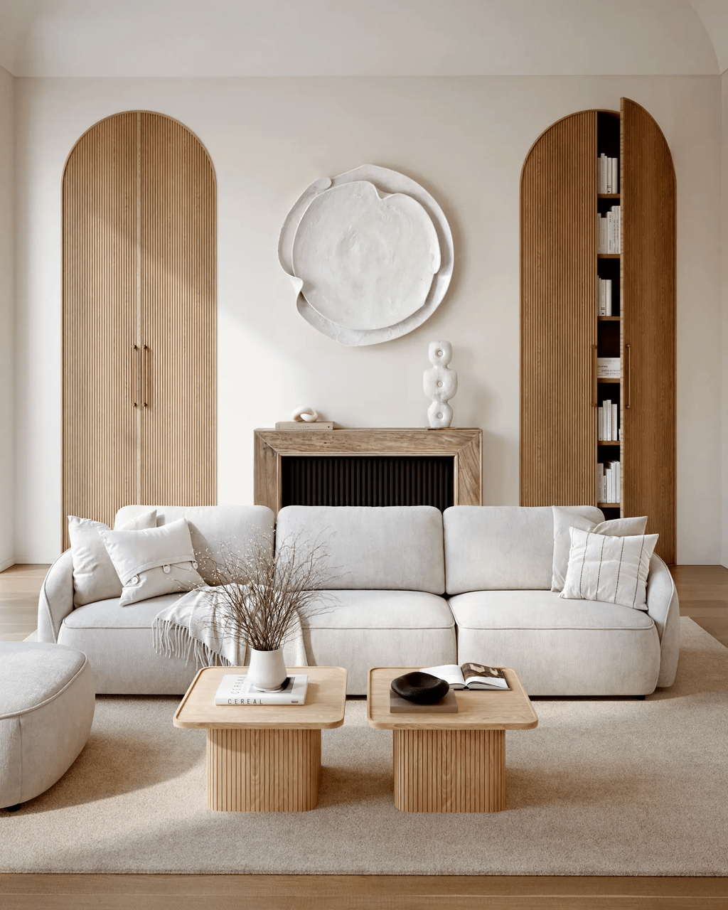 Sullivan diivanilaud 60x60 whitewash tamm