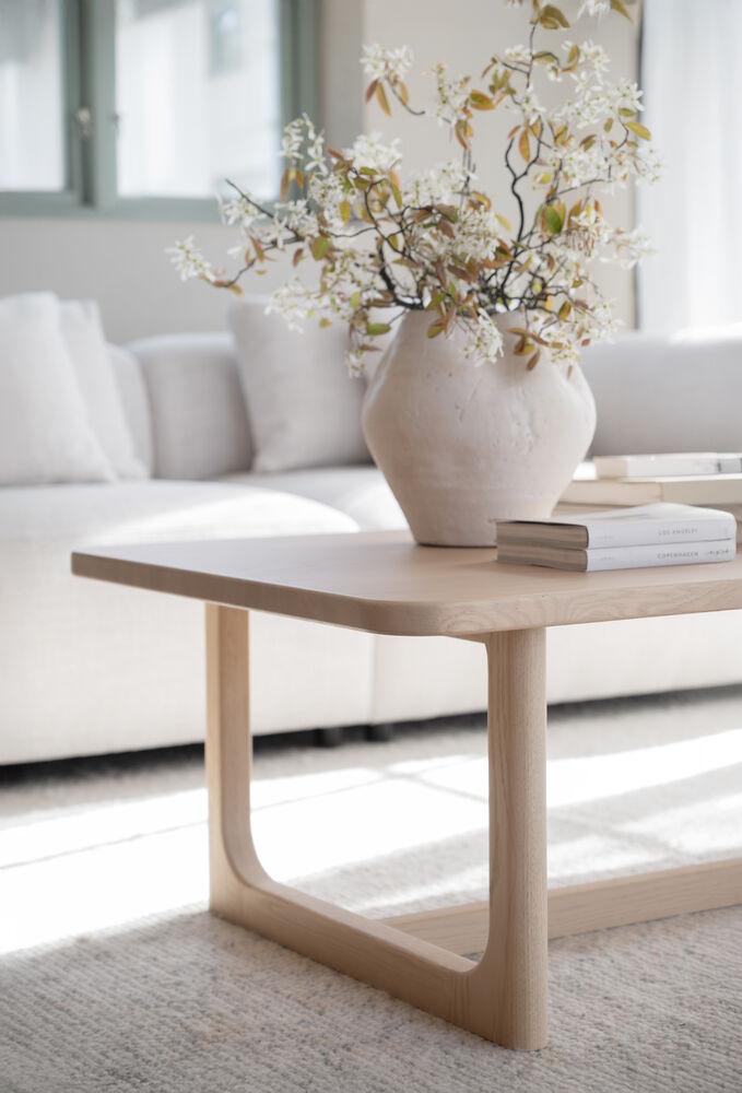 Driscoll diivanilaud, 160x70 cm, whitewash