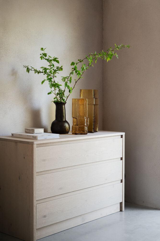 Melstone kummut, 110 H70, whitewash tamm