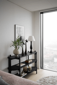 Pisipilt: Tolsona konsoollaud 6 jalad must tamm