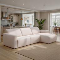 Pisipilt: Basel 3-kohaline diivan (parem), Austin 02, beež