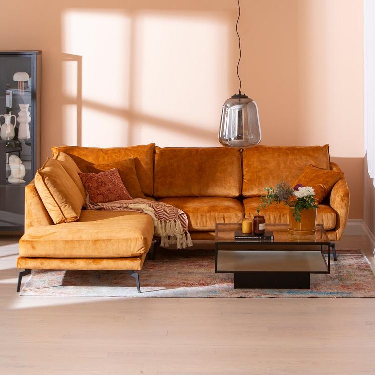 Coral avatud nurgaga diivan - vasak