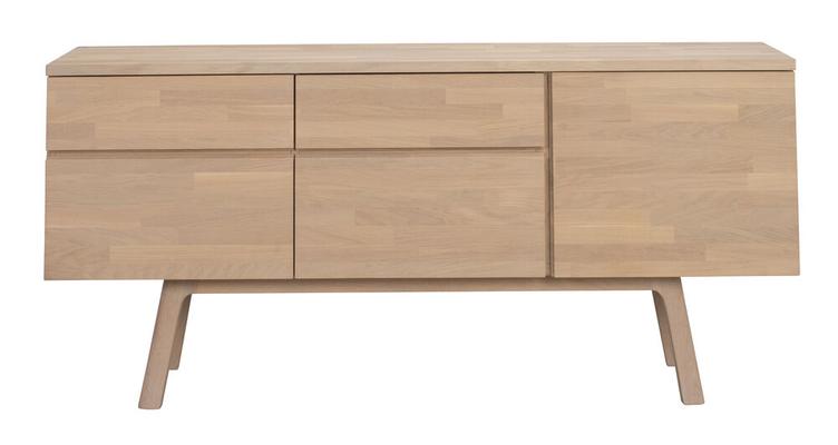 Kummut Cleardale 170 cm, whitewash tamm
