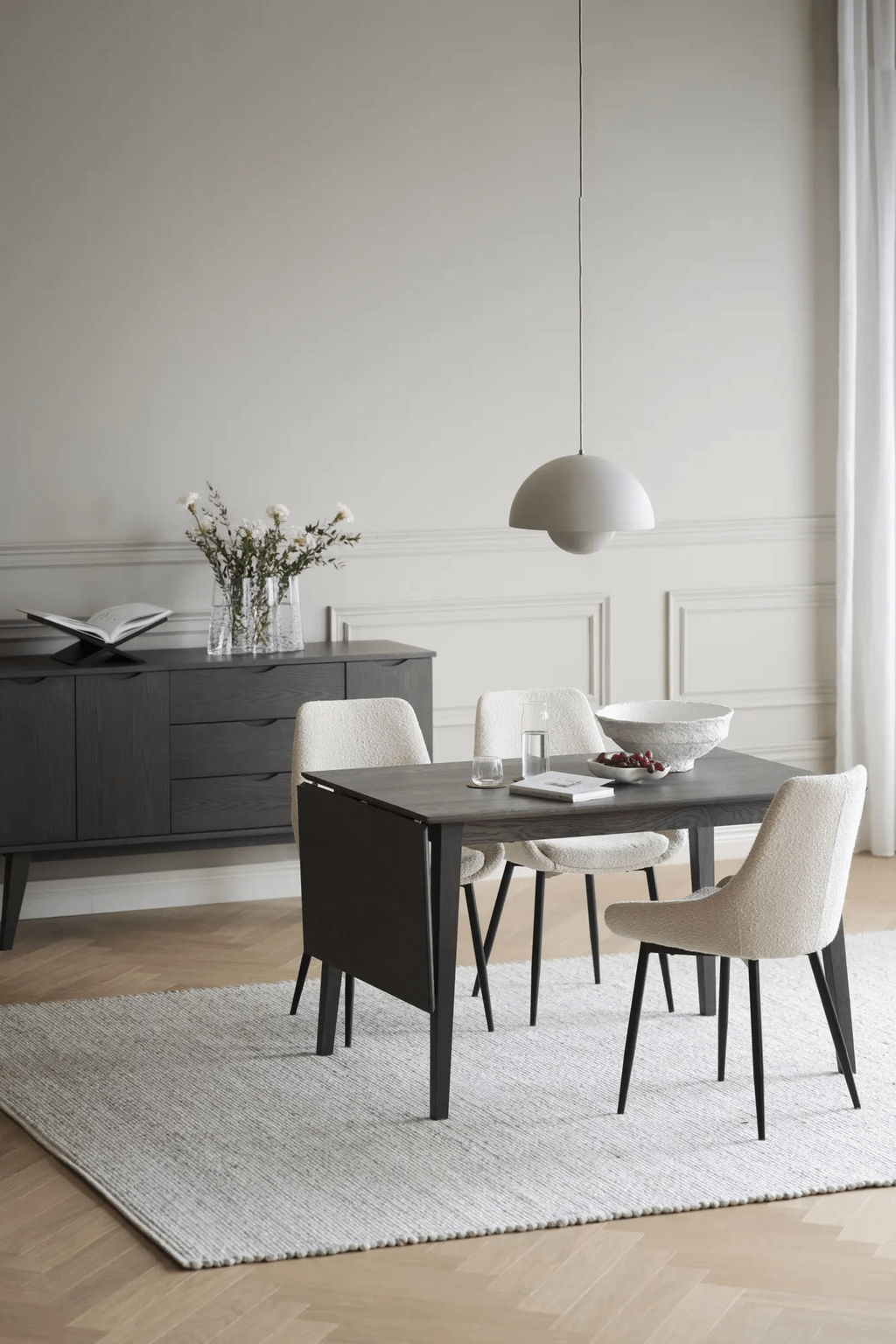 Filippa  söögilaud pruun