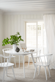 Pisipilt: Yumi söögilaud ümar 115 valge