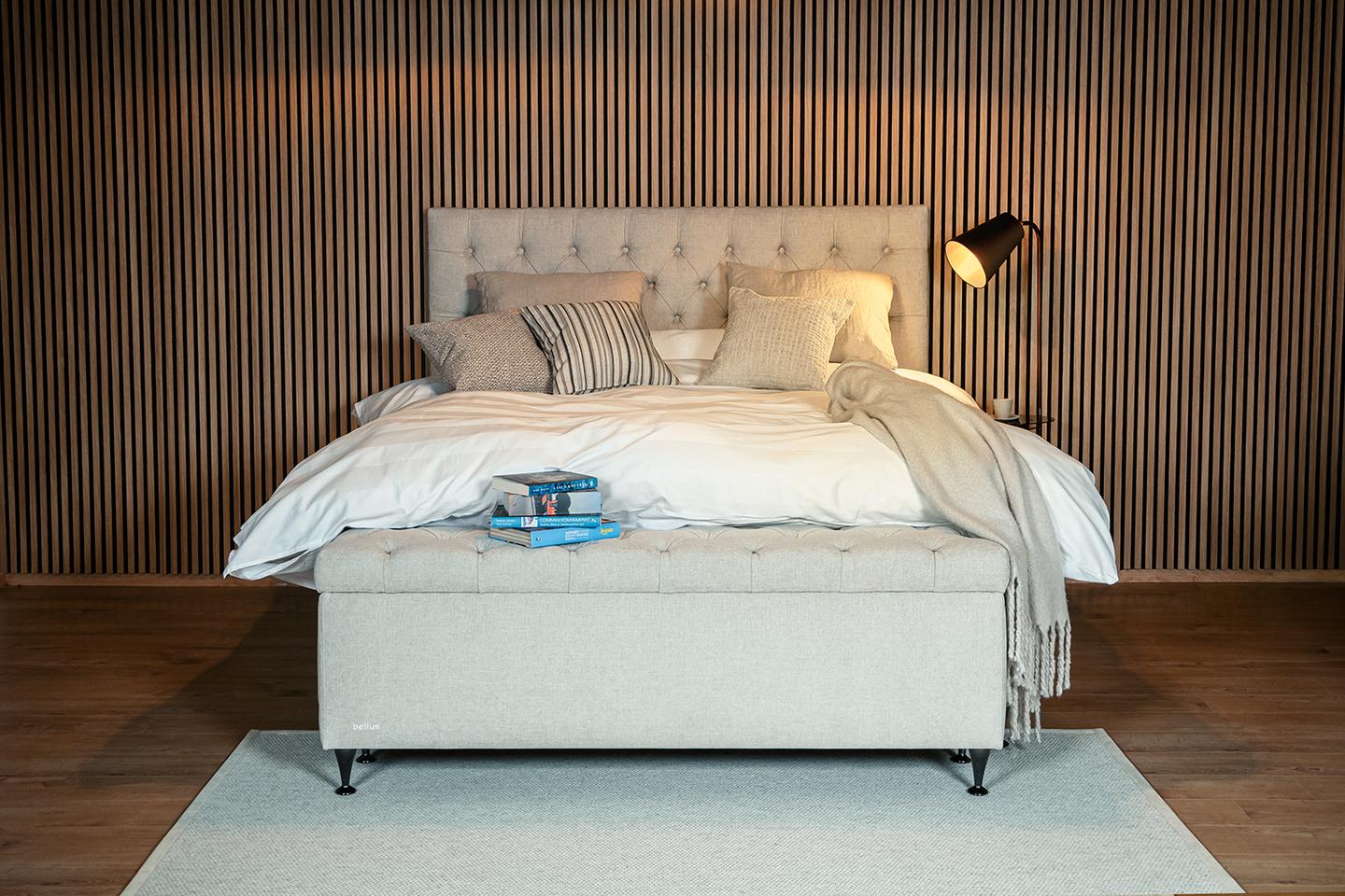 Bellus Nordic C20 jenkkivoodi, 160x200 cm, sis. kattem. + peats