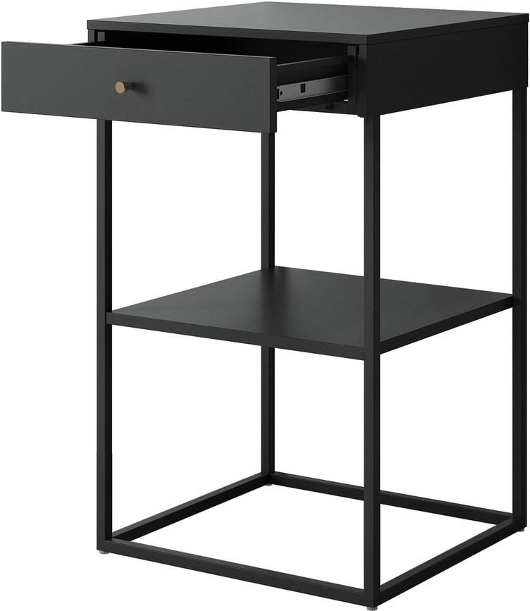 Elton öökapp (kõrge), must